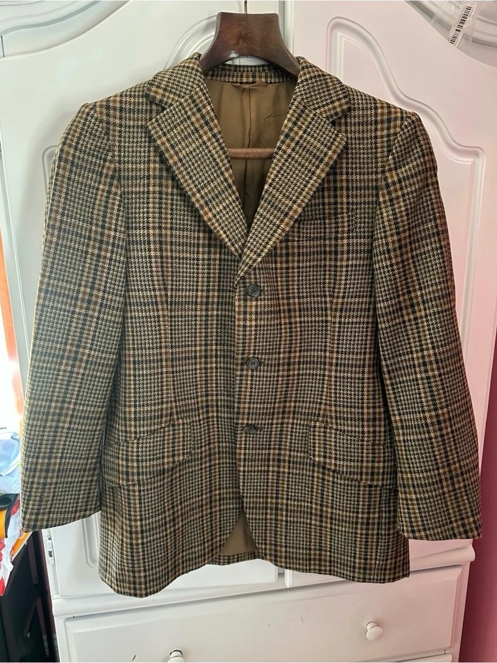 Vintage Dunn & Co Harris Tweed Sport Coat Blazer Men’s